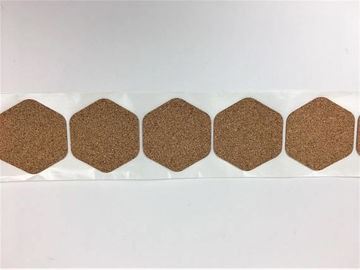 China Forro auto-adhesivo del corcho del hexágono para 4&quot; prácticos de costa de la teja del hexágono proveedor