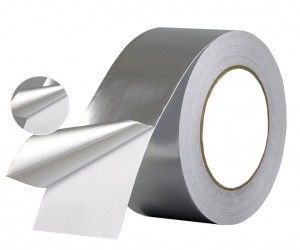 China papel de aluminio de plata de 0.05m m EMI/RFI que protege la cinta con el pegamento conductor proveedor
