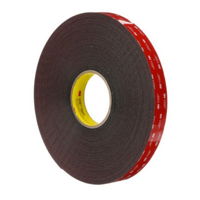 Porcelana 3M PT1100. Doble lateral. Automotriz. Adhesivo acrílico. Espuma negra. proveedor