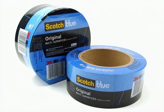 Porcelana 3M 2090 | Crepe Paper Tape | Painter's Tape | Blue Color | Masking proveedor