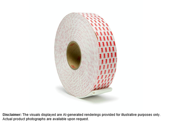 Porcelana 3M 4930 | Acrylic Foam Tape | High Adhesion | 0.6mm Thickness | White | For Bonding proveedor