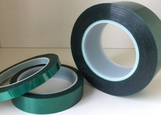 Cinta verde PET. Cinta de poliéster. Para el enmascaramiento a altas temperaturas. Para la pintura en polvo. proveedor