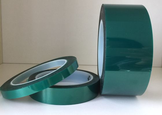 Cinta verde PET. Cinta de poliéster. Para el enmascaramiento a altas temperaturas. Para la pintura en polvo. proveedor