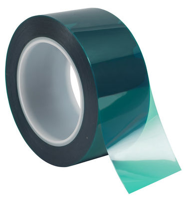 Cintas de mascarado de alta temperatura. Cintas de poliéster verde. Adhesivos de silicona. Ampliamente utilizados para revestimiento de potencia. proveedor