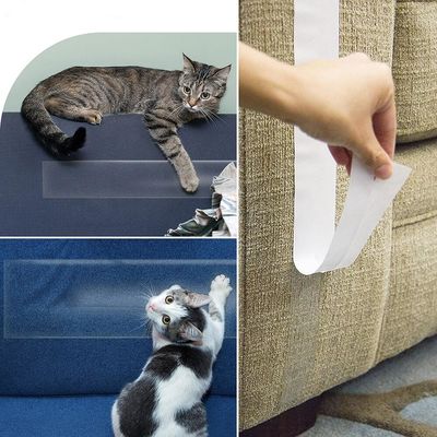 Cinta de Entrenamiento para Gatos | Antiarañazos | Adhesiva de Doble Cara | Para Salvar Tus Muebles proveedor