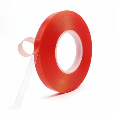 Cinta de PET de doble cara 205um transparente para piezas de plástico ABS montadas en la industria del automóvil proveedor