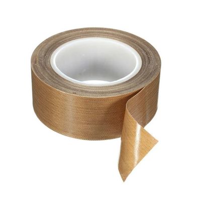 Cintas de fibra de vidrio recubiertas de PTFE. 3 milis/5 milis. Adhesivos de silicona. Para la máquina de sellado térmico. proveedor