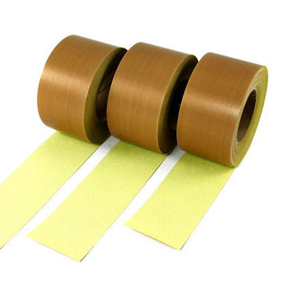 Cintas de fibra de vidrio recubiertas de PTFE. 3 milis/5 milis. Adhesivos de silicona. Para la máquina de sellado térmico. proveedor