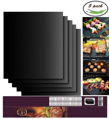 PTFE Grill Mat. No adhesivo. Carbón. A prueba de fuego. Película de alta temperatura. Para barbacoa. proveedor