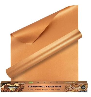 PTFE Grill Mat. No adhesivo. Carbón. A prueba de fuego. Película de alta temperatura. Para barbacoa. proveedor