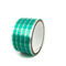 Puntos cortados con tintas des alta temperatura verdes de la cinta adhesiva del poliéster de la cinta para el PWB proveedor