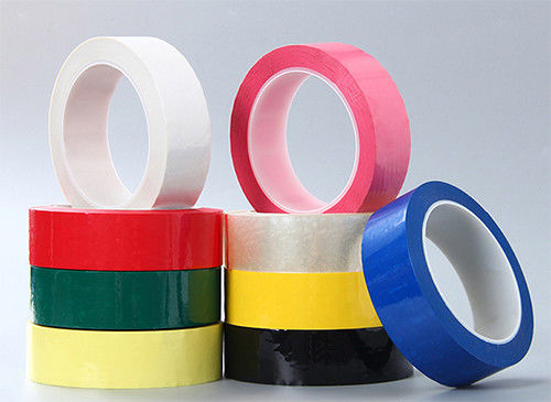 Cinta Mylar. Revestimiento de poliéster con adhesivo acrílico. Cinta aislante. Rojo. Amarillo. proveedor