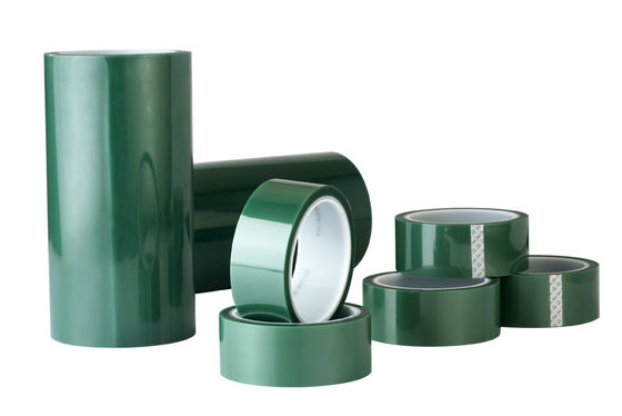 Cinta PET Verde | Enmascaramiento de Alta Temperatura | 0.06mm/0.09mm | Adhesivo de Silicona proveedor