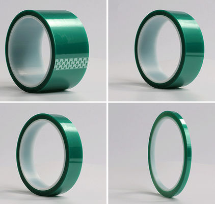 Cinta PET Verde | Enmascaramiento de Alta Temperatura | 0.06mm/0.09mm | Adhesivo de Silicona proveedor