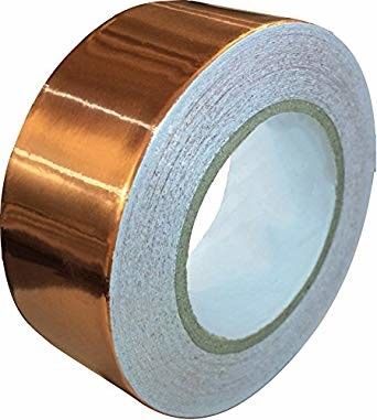 Cinta de papel de cobre. Alta conductividad. EMI. Protección RFI. proveedor