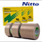 Cinta da alta temperatura de la fibra de vidrio del Teflon de Nitto 973UL PTFE con el pegamento del silicón proveedor