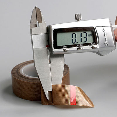 Cinta adhesiva de la fibra de vidrio resistente del Teflon PTFE de la temperatura del calor para soldar el embalaje en caliente proveedor