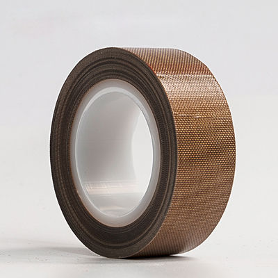 Cinta adhesiva de la fibra de vidrio resistente del Teflon PTFE de la temperatura del calor para soldar el embalaje en caliente proveedor