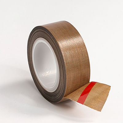 Cinta adhesiva de la fibra de vidrio resistente del Teflon PTFE de la temperatura del calor para soldar el embalaje en caliente proveedor