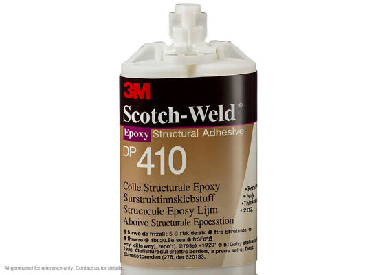 3M Scotch-Weld DP410 | Toughened Two-Part Epoxy | 2:1 by Volume | 12 min Work Life | Off-White proveedor