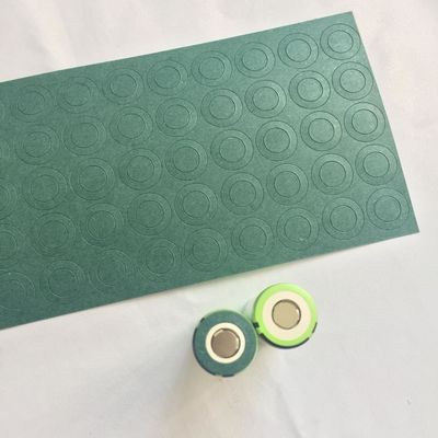 papel de 18650 26650 21700 de la batería del aislamiento pescados del papel con el lado del pegamento uno proveedor